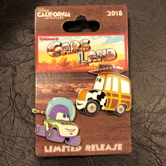 Disney Other - DCA Pixar Fest 2018 Cars Land Toy Story Car LR Pin